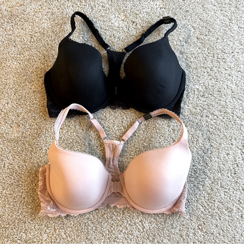 NWT Victoria’s Secret 36DD Body by Victoria Racerback Demi - Lot of 2